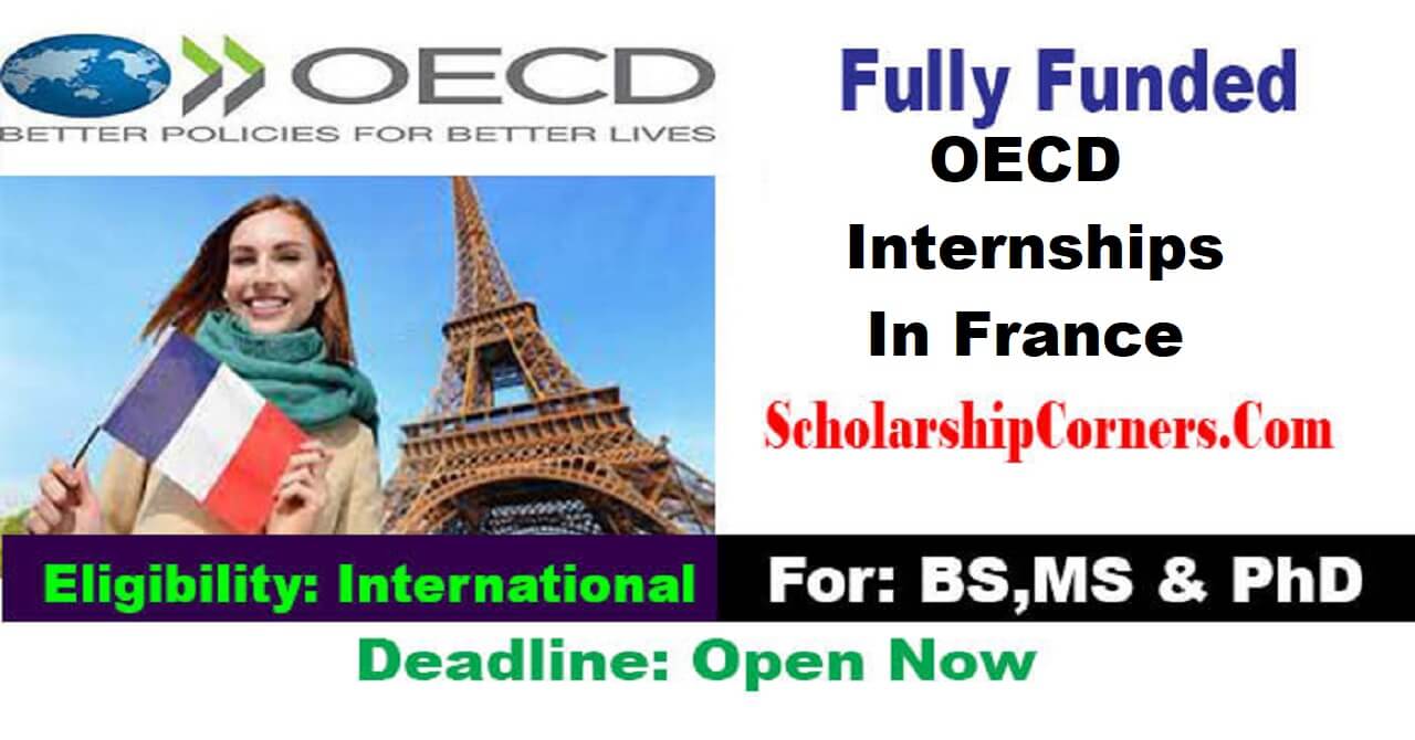 OECD Internship Opportunities  2024 In France Fully Funded