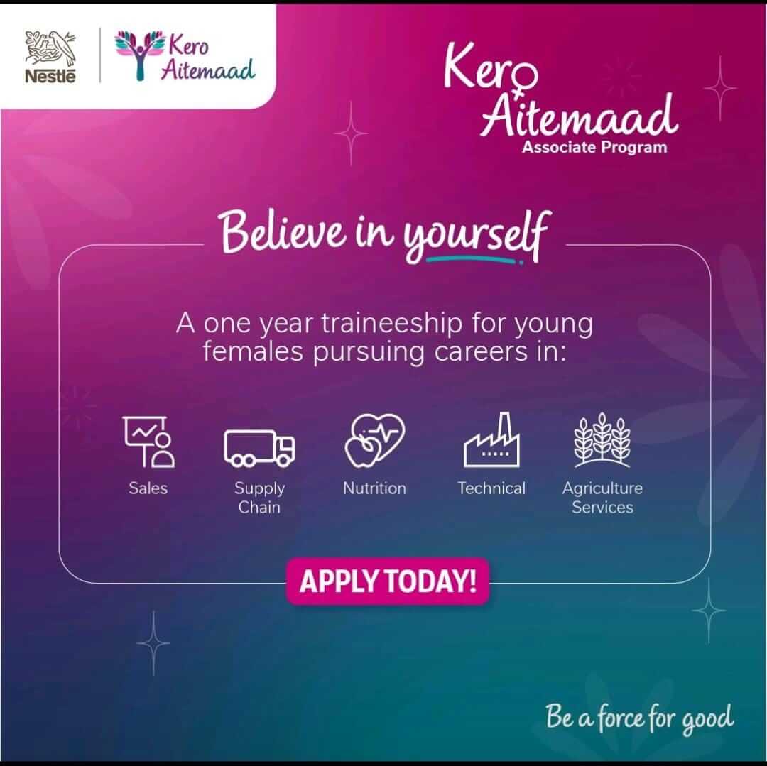 Nestle Traineeship Program 2023 In Pakistan | Nestle Paid Internships