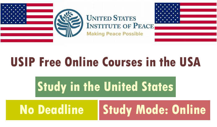 USIP Free Online Courses 2026 in the United States
