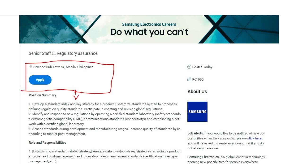 1580 Samsung Internships 2022 | Samsung Careers and Jobs 2022