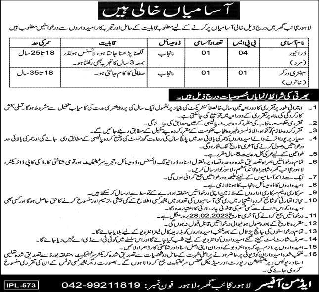 Lahore Museum Jobs 2023 | Punjab Govt Jobs