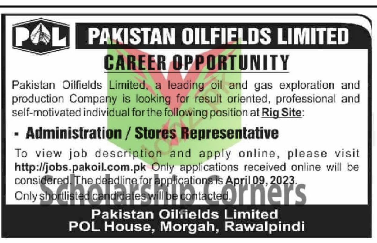 POL Jobs 2023 | Pakistan Oilfields Limited Postings 2023