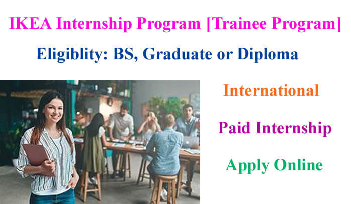 IKEA Paid Internship Program 2024 for International Students