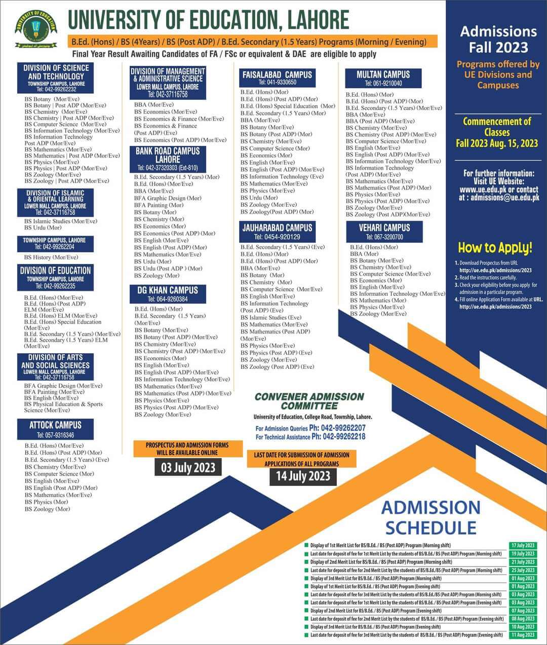 UE-BS-Programs