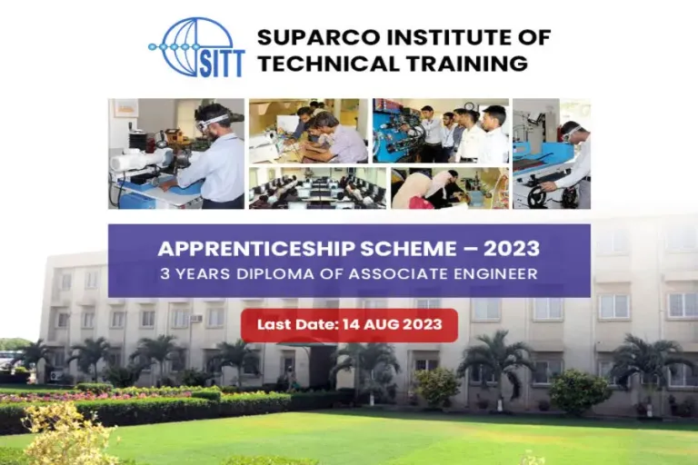 Suparco Atomic Energy Apprenticeship 2023 for Matric Students
