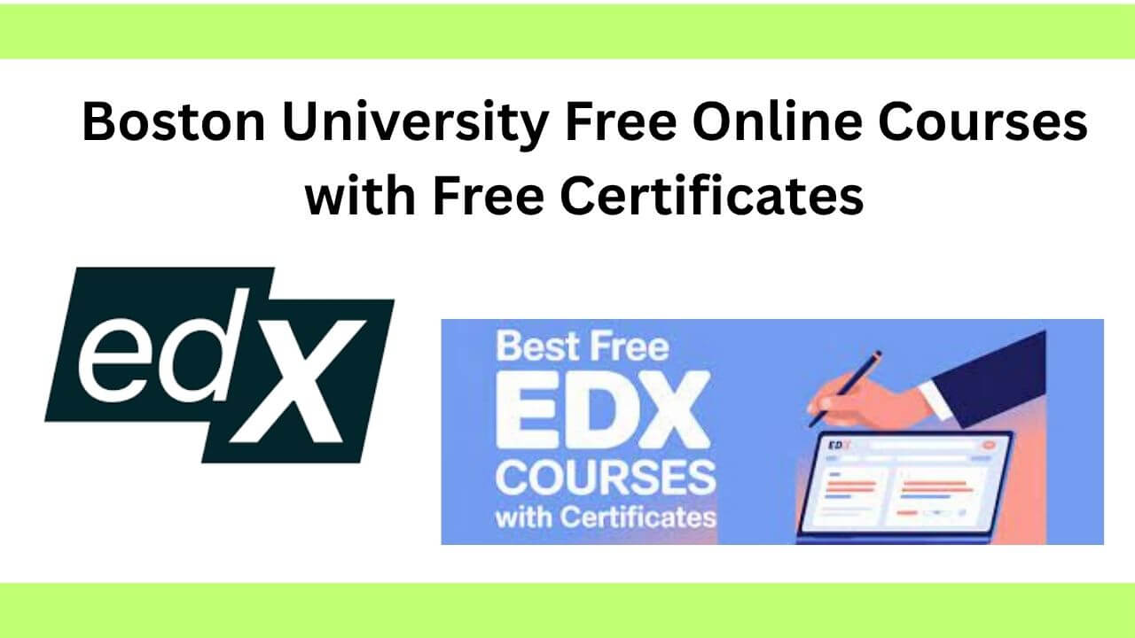 Boston University Free Online Courses 2026 with Certificates