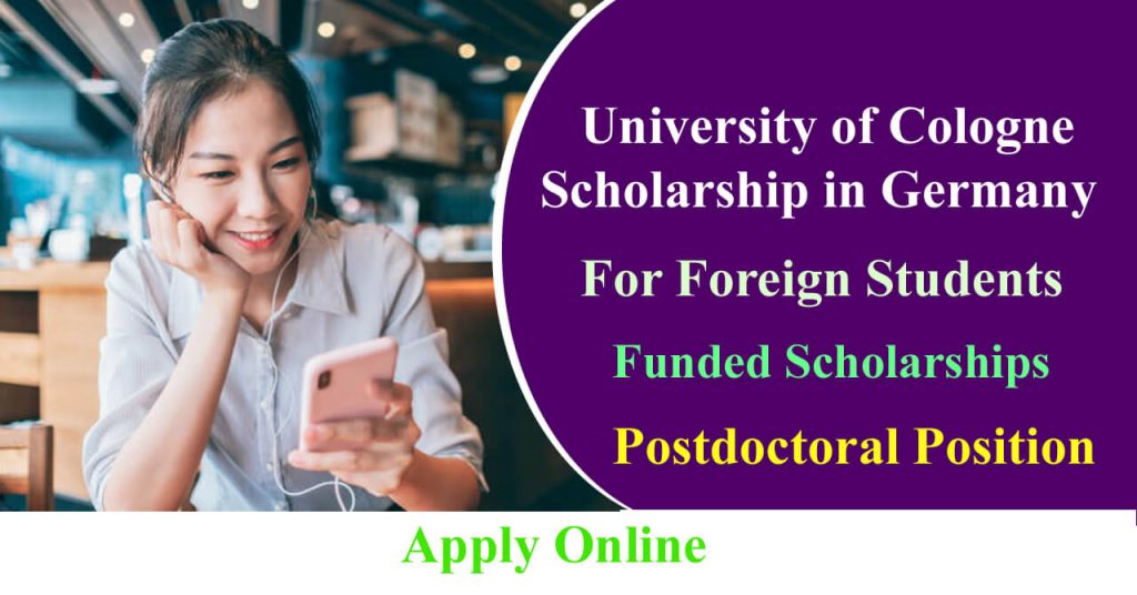 University of Cologne Postdoctoral Position 2024 in Germany